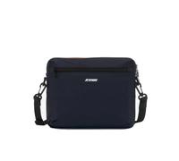 K-Way Sac à bandoulière pratique et léger fermé par fermeture éclair. Il dispose d'un grand compartiment principal, d'une poche intérieure et sur le devant fermé par zip. Bandoulière amovible et