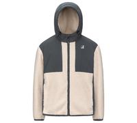 K-Way - Samson 4.0 Orsetto - Veste polaire - M - grey shadow dark / ecru