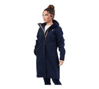 K-Way - Parka longue imperméable et chaude - Stephy Bonded Blue Depht / Blue Depht pour Femme - Taille M - Navy Navy M