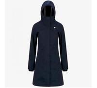 K-WAY - STEPHY BONDED - PARKA MI-LONGUE POUR FEMME - A2B BLUE DEPHT - BLUE DEPHT - 8/S 8