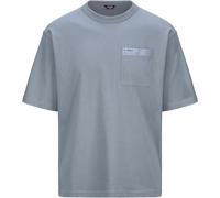 K-Way - Tee-shirt décontracté en coton - Fantome Pocket Grey Md pour Homme en Coton - Taille XL - Gris Gris XL