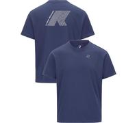 K-Way - Tee-shirt technique - Graphite Blue Deep Cobalt pour Homme en Silicone - Taille M - Bleu Bleu M