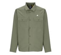 K-Way - Umbert Overshirt - Homme - Chemises - Vert - Taille: S