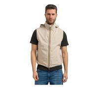 K-Way - Valen Stretch Dot Vest - Homme - Vestes - Beige - Taille: M
