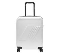 K-Way - Valise Logo Eudoxie - unisex - Valises - Blanc - Taille: ONE Size