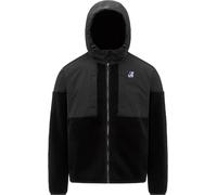 K-Way - Veste bi-matière isolante en PrimaLoft® - Samson 4.0 Orsetto Black Pure - Taille XS - Noir Noir XS