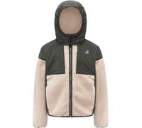 K-Way - Veste bi-matière - P.Samson 4.0 Orsetto Green Blackish - Taille Enfant 12 ans - Vert Vert 12 ans