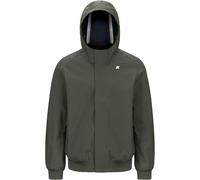 K-Way - Veste coupe-vent imperméable et respirante - Joachim Bonded Green Blackish Blue Depth - Taille L - Vert Vert L
