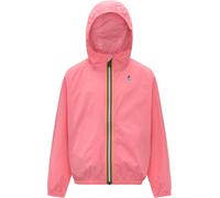 K-Way - Veste de pluie imperméable et coupe-vent - P. Le Vrai 4.0 Claude Pink Geranium en Nylon - Taille Enfant 12 ans - Rose Rose 12 ans