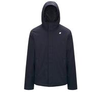 K-Way Veste d'hiver pour homme de marque, modèle Jacko Twill Marmotta K8133DW, fabriquée en synthétique., bleu, M