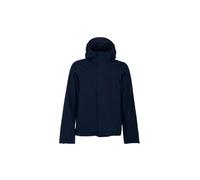 K-Way Veste d'hiver pour homme, modèle Jacken Bonded Padded, en polyester, capuche doublée avec cordon de serrage, fermeture éclair à deux directions, poches modèle America, FO., Blue Depth, M