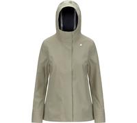 K-Way - Veste évasée imperméable et coupe-vent - Madalina Bonded Green Oak Blue Depht pour Femme - Taille L - Vert Vert L
