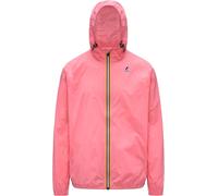 K-Way - Veste imperméable, déperlante et respirante en ripstop - Le Vrai 4.0 Claude Pink Geranium en Nylon - Taille XS - Rose Rose XS