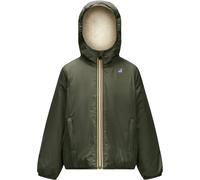 K-Way - Veste isolée, imperméable, coupe-vent - P.Le Vrai 4.0 Claude Orsetto Green Blackish - Taille Enfant 10 ans - Vert Vert 10 ans