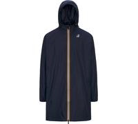 K-Way - Veste longue coupe-vent imperméable et compactable - Le Vrai 4.0 Eiffel East Blue Depth - Taille S - Navy Navy S