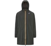 K-Way - Veste longue coupe-vent imperméable et compactable - Le Vrai 4.0 Eiffel East Green Blackish - Taille L - Vert Vert L