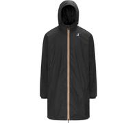 K-Way - Veste longue coupe-vent imperméable et compactable - Le Vrai 4.0 Eiffel East Warm Black Pure - Taille S - Noir Noir S