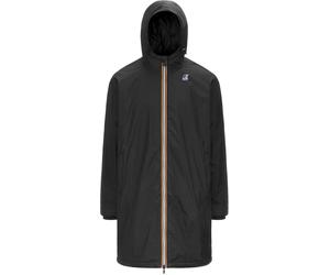 K-Way - Veste longue coupe-vent imperméable et compactable - Le Vrai 4.0 Eiffel East Warm Black Pure - Taille S - Noir Noir S