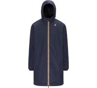 K-Way - Veste longue coupe-vent imperméable et compactable - Le Vrai 4.0 Eiffel East Warm Blue Depth - Taille M - Navy Navy M