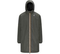 K-Way - Veste longue coupe-vent imperméable et compactable - Le Vrai 4.0 Eiffel East Warm Green Blackish - Taille S - Vert Vert S