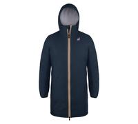 K-Way - Veste longue imperméable et coupe-vent - Le Vrai 3.0 Eiffel Orsetto Depht Blue en Nylon - Taille L - Navy Navy L