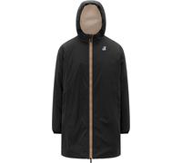 K-Way - Veste longue isolée et imperméable - Le Vrai 4.0 Eiffel East Orsetto Black Pure en Nylon - Taille S - Noir Noir S