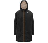 K-Way - Veste longue isolée et imperméable - Le Vrai 4.0 Eiffel East Orsetto Black Pure en Nylon - Taille XL - Noir Noir XL