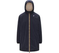 K-Way - Veste longue isolée et imperméable - Le Vrai 4.0 Eiffel East Orsetto Depht Blue en Nylon - Taille M - Navy Navy M