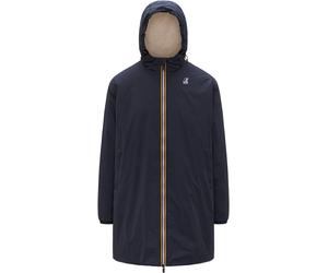 K-Way - Veste longue isolée et imperméable - Le Vrai 4.0 Eiffel East Orsetto Depht Blue en Nylon - Taille M - Navy Navy M