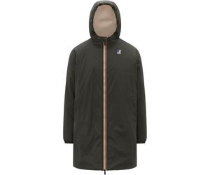 K-Way - Veste longue isolée et imperméable - Le Vrai 4.0 Eiffel East Orsetto Green Blackish en Nylon - Taille L - Vert Vert L