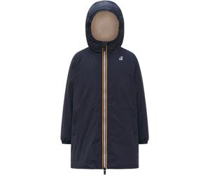 K-Way - Veste longue isolée, imperméable, coupe-vent - P.Le Vrai 4.0 Eiffel Orsetto Depht Blue - Taille Enfant 10 ans - Navy Navy 10 ans
