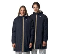 K-Way Veste longue unisexe bleu marine Le Vrai 4.0 Eiffel East Orsetto M