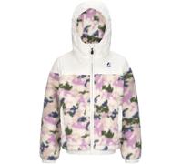 K-Way - Veste polaire à capuche - Le Vrai 3.0 P. Jildaz Orsetto Graphic White Camo Girl Pink en Nylon - Taille Enfant 14 ans - Rose Rose 14 ans