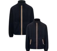 K-Way - Veste réversible en polaire - Pascal Sherpa Polar Double Blue Depth/Blue Depth - Taille XL - Navy Navy XL