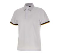 K-Way - Vincent Pique Polo - Homme - Tops - Blanc - Taille: 2XL
