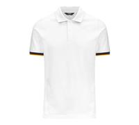 K-Way - Vincent Pique Polo - Homme - Tops - Blanc - Taille: L