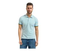K-Way - Vincent Pique Slim - Homme - Tops - Bleu - Taille: XL