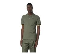 K-Way Polo Vincent Pique manches courtes Vert canne Taille M
