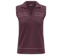 K-Way - Women's Jaligne Stripes - Polo - M - violet burnished / violet