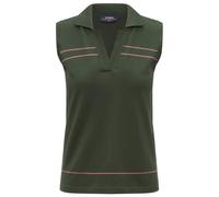 K-Way - Women's Jaligne Stripes - Polo - XL - green africa / violet