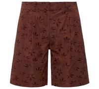 K-Way - Women's Larose Emby Jacquard - Short - XS - brown / violet jacquard