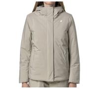 K-Way - Women's Lil Soft Touch Marmotta - Veste d'hiver - L - beige cashmere / green blackish