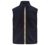 K-Way - Yannick Sherpa Polar Double - Polaire sans manches - XL - blue depth / blue depth