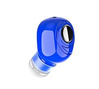 K08 Mini oreillette sans fil portable Bluetooth 5.0 Oreillette InEar Bluetooth 5.0 Prise en charge du microphone Bouton Fonctionnement Ghs747 (Bleu, Taille unique)