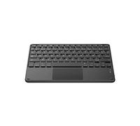 K1 Clavier Bluetooth Sans fil Léger Mince pour Tablette Tactile iOS Android Windows PC - Noir [AZERTY Français]