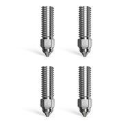 K1 Max High Flow Nozzle Kit 4PCS Bimetallic Material High Heat-resistant for high-speed printing and Smooth Feeding Suitable for K1/K1 Max 3D Printer Maiju