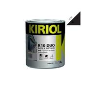 Peinture antirouille K10 Duo COMUS Mat Noir 2.5L - A005359