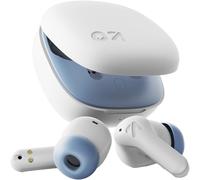 K10 Écouteurs intra-auriculaires Bluetooth sans fil avec 50 heures de lecture, 4 micros d'appels clairs, faible latence de 45 ms, pilotes de 10 mm, commandes tactiles, charge rapide de type C,