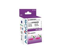 Cartouche d'encre Armor K10189R1 - Pack de 2 - 11 ml - magenta - compatible - cartouche d'encre - pour Lexmark Prevail Pro704, Value Ink Prevail Pro709, Value Ink Prospect