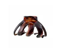 K118 - 003 - Pince pour cheveux poulpe cm 6 Marron Tortue - Barrettes Pinces